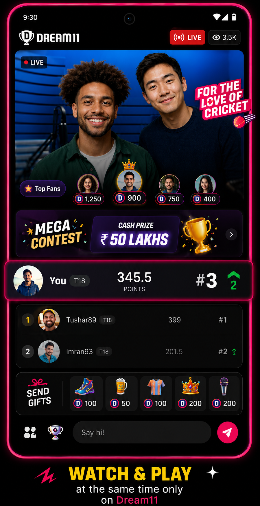 Dream11 Welcome Bonus